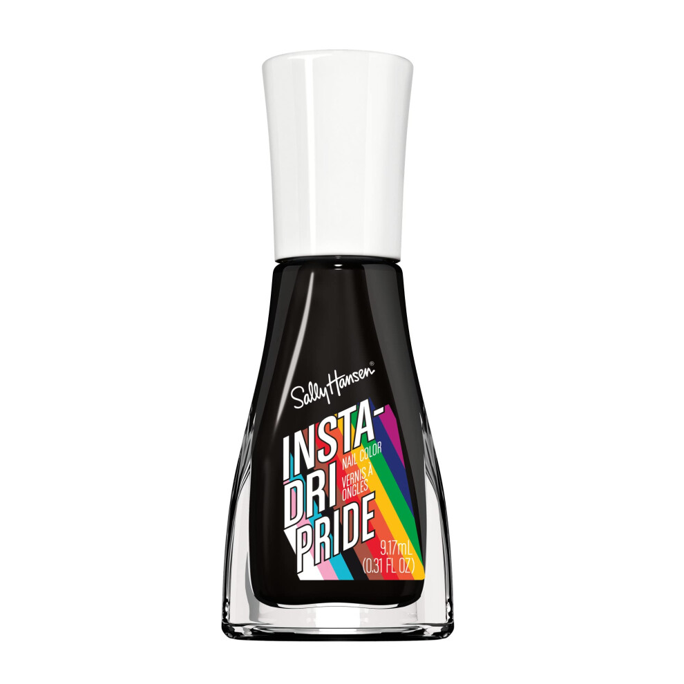 Sally Hansen Insta Dri x GLAAD Nail Polish - Raven Midnight  0.31 fl oz