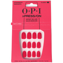 OPI xPRESS/ON Artificial Nails Iconic Shades #Strawberry Margarita 30 u