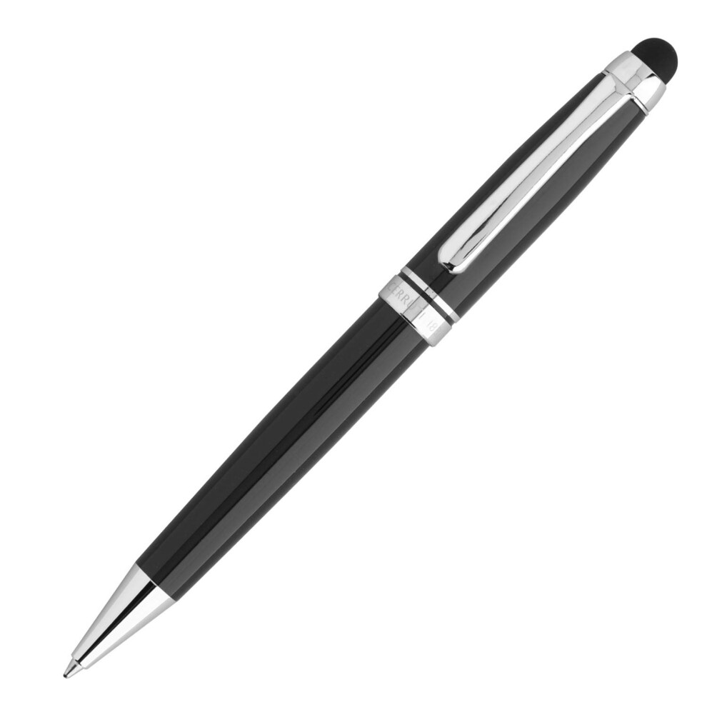 Cerruti 1881 NSS2564 Ballpoint Pen Pad Chrome/Black