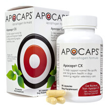 Apocaps CX Apoptogen Formula for Dogs 90 Count (Pack of 1)