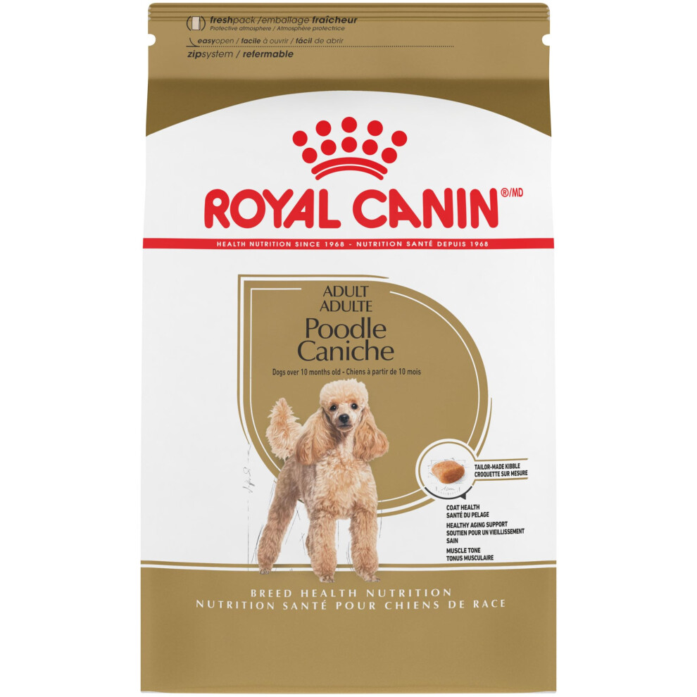 Royal Canin Poodle Adult Breed Specific Dry Dog Food  10 lb bag