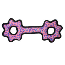 TUFFY-World's Tuffest Soft Dog Toy-Ultimate Tug-O-Gear- Squeakers-Multiple Layers. Made Durable Strong & Tough. Interactive Play (Tug Toss & Fetch).