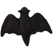 World's Tuffest Soft Dog Toy - Desert Bat - Squeakers - Multiple Layers. Made Durable Strong & Tough. Interactive Play (Tug Toss & Fetch). Machine W