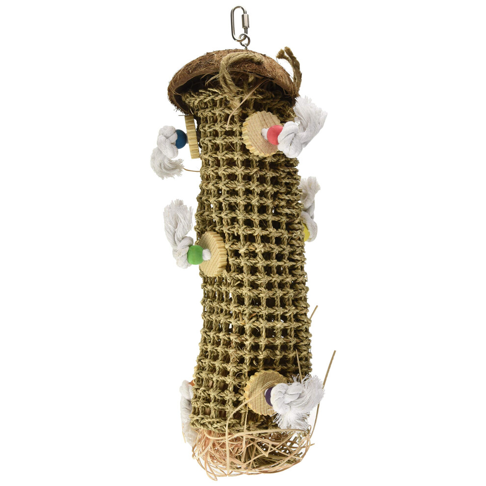 Penn-Plax Natural Weave Kabob Bird Perch Toy 18-inch