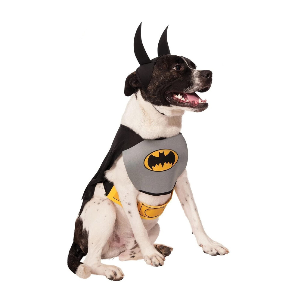 Rubie's Costume Classic Batman Pet Costume  Multicolor  M Neck 14.5 Girth 20 Back 15 US