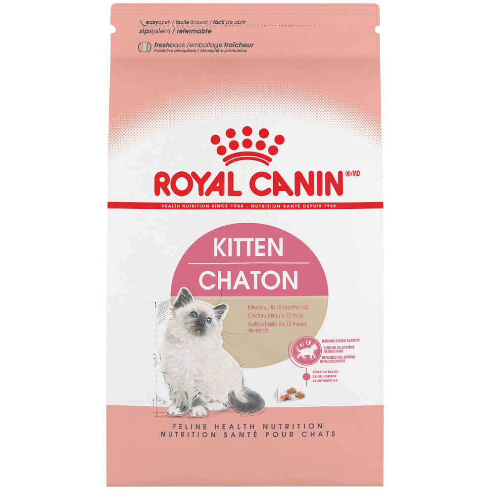 Royal Canin Feline Health Nutrition Kitten Dry Cat Food  3.5 lb bag