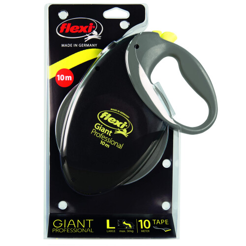 flexi Flexi Giant Professional  Gurt  L: 10 M  Schwarz/Neon 1