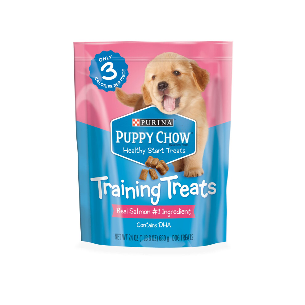 Purina Puppy Chow Training Treats  Healthy Start Salmon Treats - 24 oz. Pouch