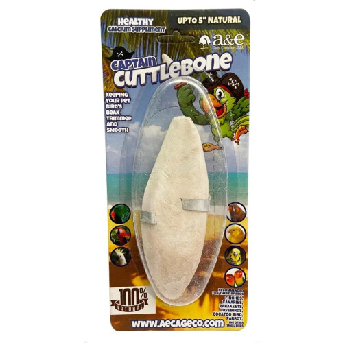 A & E Cage Company 3 Pack Captain Cuttlebones 6 tommer aromatiseret 2