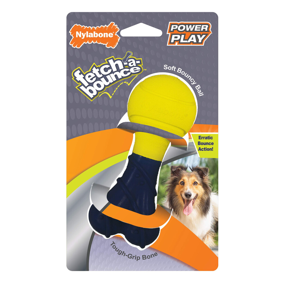 Nylabone POWER PLAY Interactive Fetch Toys For Dogs L Enrichment Dog Toys For The Ultimate Playtime Experience