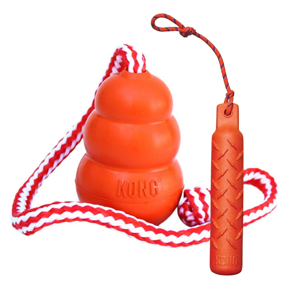 KONG - Aqua and Training Dummy - Floating Fetch Toy for Water Play and Training - for Large Dogs