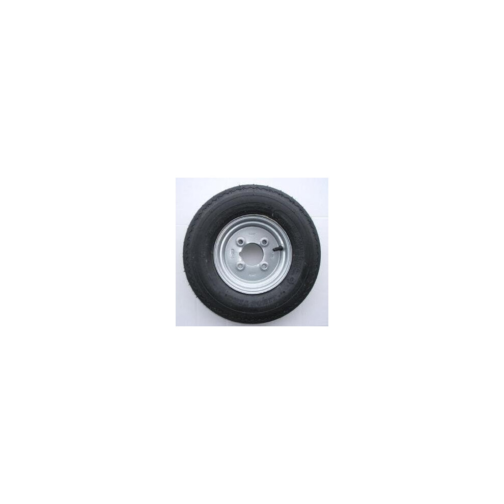 Leisure Mart 400/4.00 X 8 Inch Trailer Wheel And Tyre With 4 Ply Tyre And 4 Inch Pcd 8000000002372