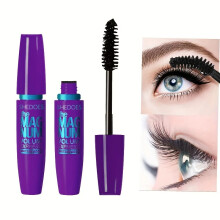 (Color: 8828-purple) 4D Black Mascara Waterproof + Free Gift