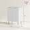 Homcom HOMCOM Sideboard Buffet Cabinet with Adjustable Shelf, White 2