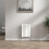 NRG 600x408 Horizontal Flat Panel Designer Radiator Bathroom Central Heating Rad Single Column Gloss White 2
