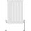 NRG 600x408 Horizontal Flat Panel Designer Radiator Bathroom Central Heating Rad Single Column Gloss White 3