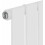 NRG 600x408 Horizontal Flat Panel Designer Radiator Bathroom Central Heating Rad Single Column Gloss White 5