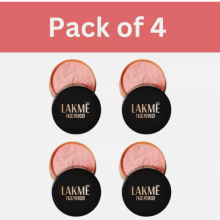 Lakme Rose Face Powder Warm Pink Matte Finish, For Oil Control 40g