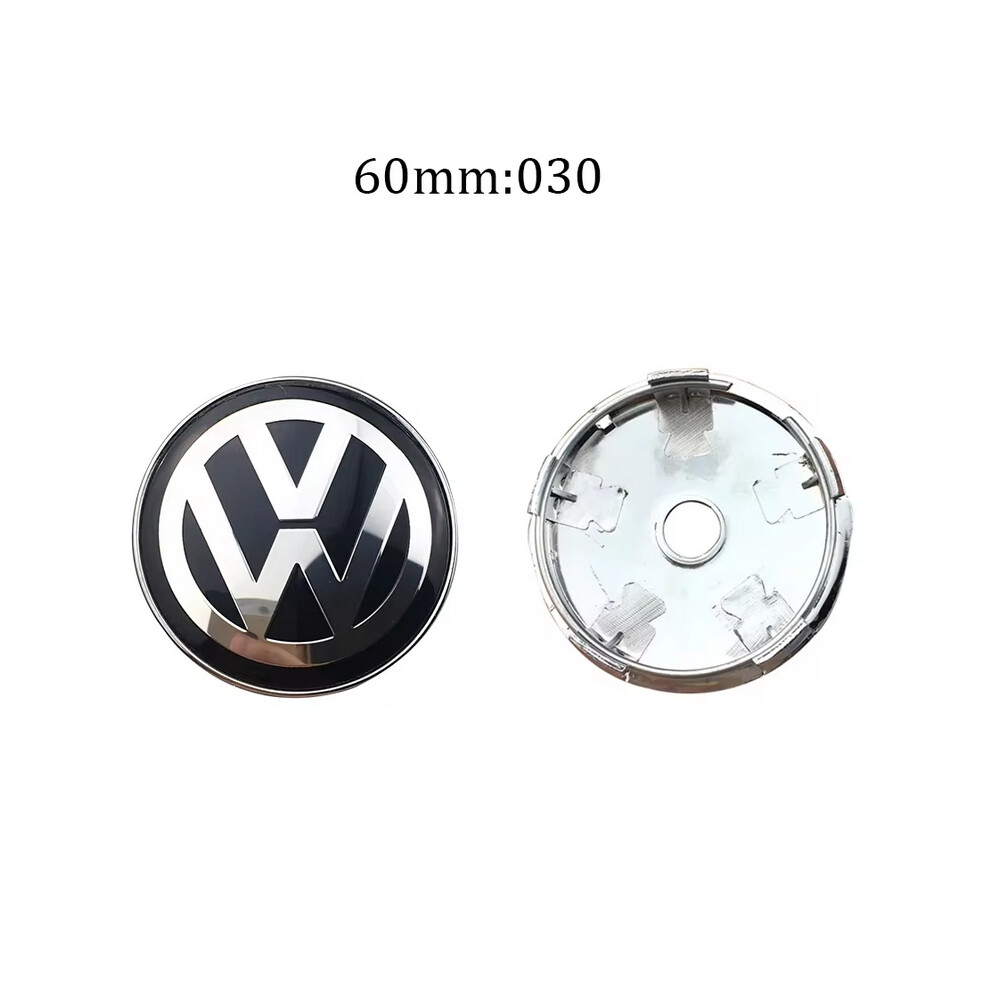 (60mm 030) 4pcs/set 56mm/65mm/66mm Car Styling Wheel Center Cap Hub Covers Badge Accessories For VW Volkswagen Golf 3B7601171 5G0601171