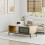 Living And Home 109CM Semi-Open Style Wooden Coffee Table with Drawer 2