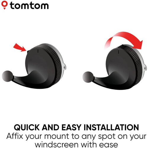 TomTom Sat Nav Active Magnetic Mount for selected 7' inch Models (check compatibility list below) 2