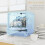Homcom HOMCOM Worktop Dishwasher w/ 4 Place Settings 6 Programs, Silver Tone 3