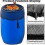 2 Pcs Rain Tank Net, Protection Net for Rain Barrel with Drawstring, Adjustable Mosquito and Leaf Protection 3