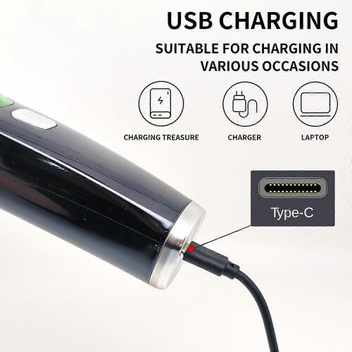 Vacuum Trimmer - Trimvac Pro, Mens Waterproof Beard Trimmer, Beard Trimmer 2