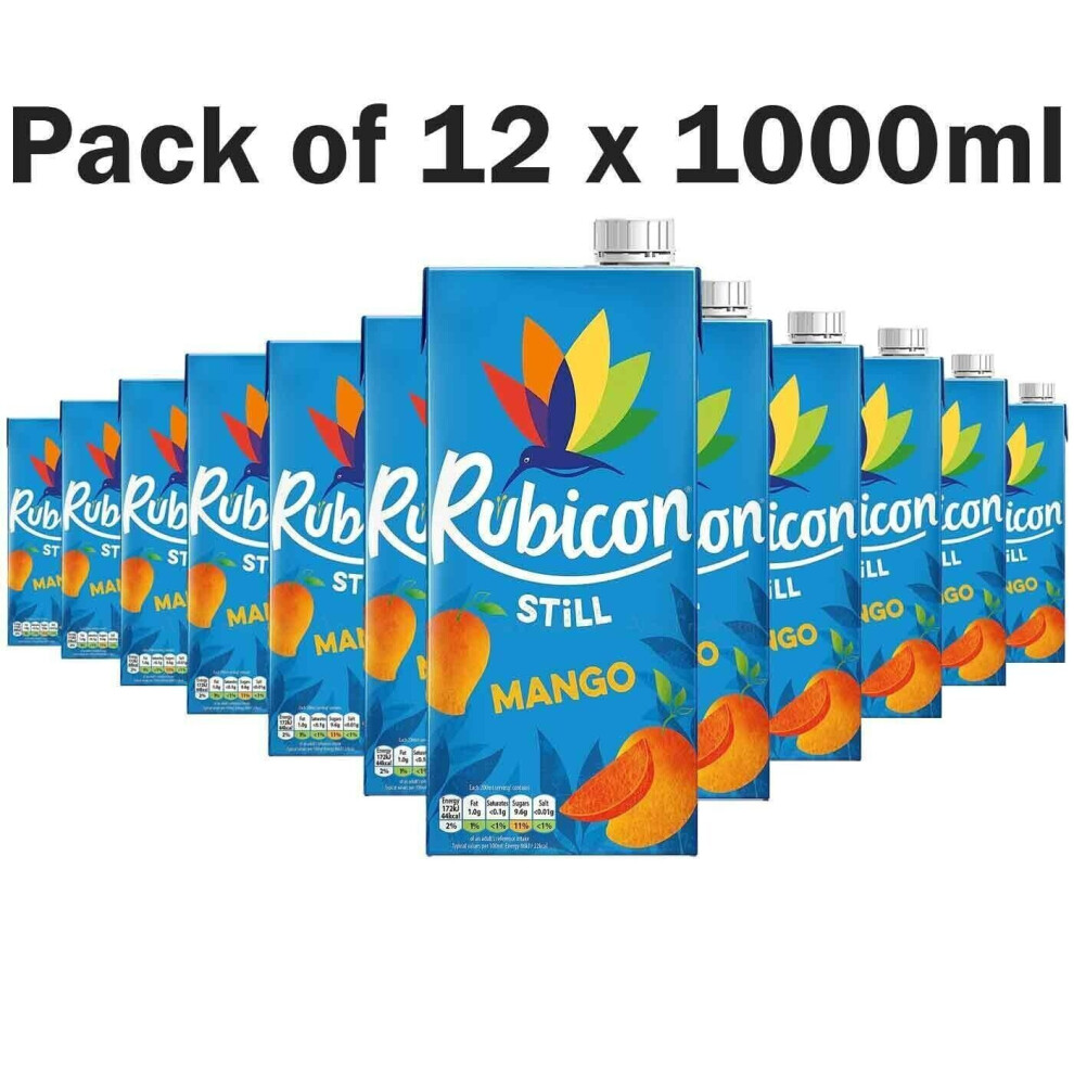 Rubicon Mango Still 12 x 1L