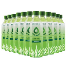 Simplee Aloe Vera Drink With Bits, 12 x 500ml