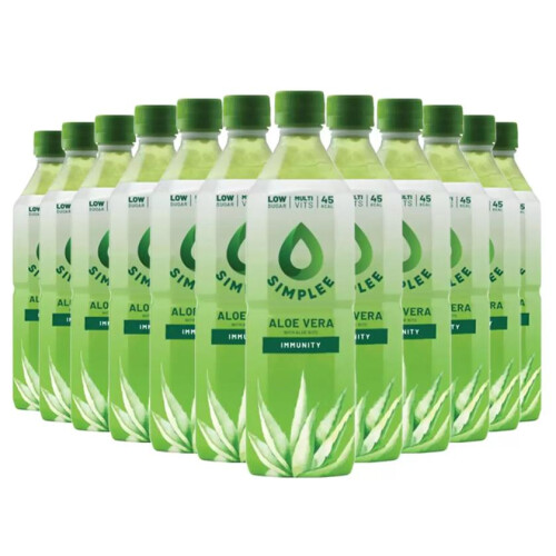 Phoenix Simplee Aloe Vera Drink With Bits, 12 x 500ml