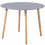Charles Jacobs (Black) 5pc Charles Jacobs Beech Dining Set - Grey Table 6