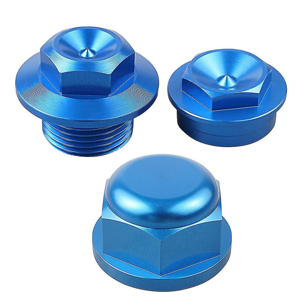 (Set ) Nicecnc M20x1.5 Front Rear Axle Nut Screw For Gasgas Ec250 Ec300 Ec250f Ec350f Ec Ecf 250 300 2021 2022 Ktm Exc Excf Husqvarna Blue 8795863620831