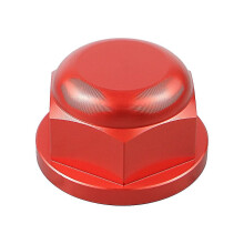 (Rear Red) Nicecnc M20x1.5 Front Rear Axle Nut Screw For Gasgas Ec250 Ec300 Ec250f Ec350f Ec Ecf 250 300 2021 2022 Ktm Exc Excf Husqvarna