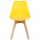 Charles Jacobs (Yellow) 5pc Charles Jacobs Beech Dining Set - Grey Table 5