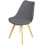 Charles Jacobs (Grey) Charles Jacobs Rectangular Dining Table Set Four 4 Dinner Kitchen Chairs White Solid Beech Wood 5