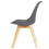 Charles Jacobs (Grey) Charles Jacobs Rectangular Dining Table Set Four 4 Dinner Kitchen Chairs White Solid Beech Wood 6