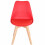 Charles Jacobs (Red) Charles Jacobs Rectangular Dining Table Set Four 4 Dinner Kitchen Chairs White Solid Beech Wood 4