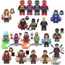 (Style C 16pcs) 16Pcs Marvel Avengers Super Heroes Mini Figures Dc Set Fit Lego