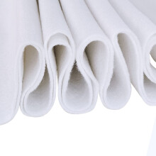 Jtnohx Colour Felt, 1.4mm Thick Felt for Crafts, 90x90cm Felt Fabric, Soft Felt Sheets for Art and Sewing Projects (White)