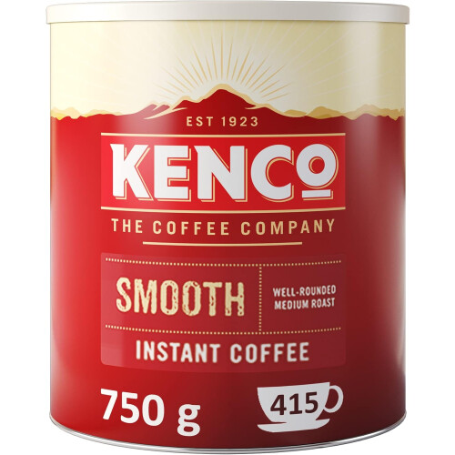 Kenco Kenco Smooth Instant Coffee - 1 x 750g Tin