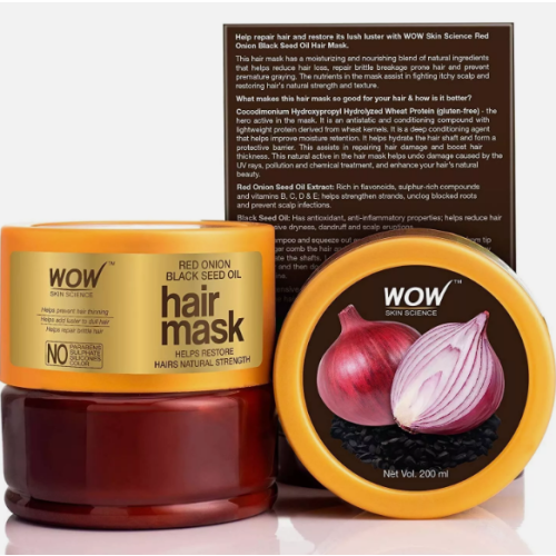 wow WOW Skin Science Onion hair Mask 200ml 1