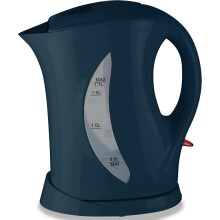 Quest Scotsman Slate Kettle 1.7L - Low Wattage Cordless Electric Camping Kettle, Portable Travel Kettle for Caravans