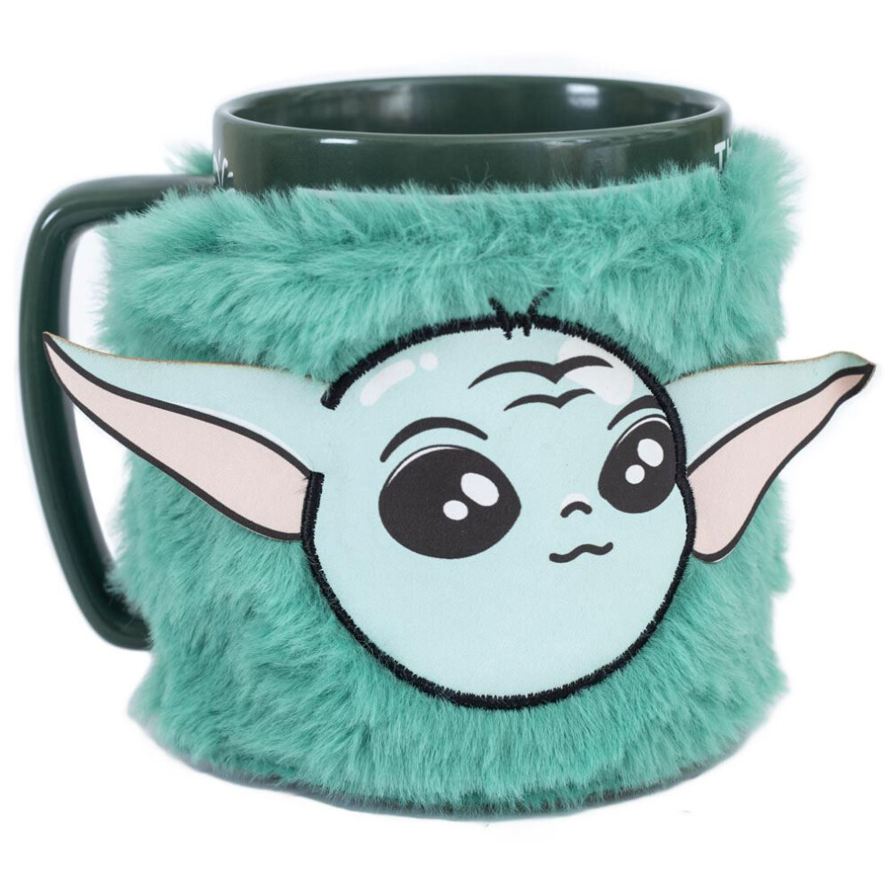 Star Wars Star Wars: The Mandalorian Fuzzy Grogu Mug