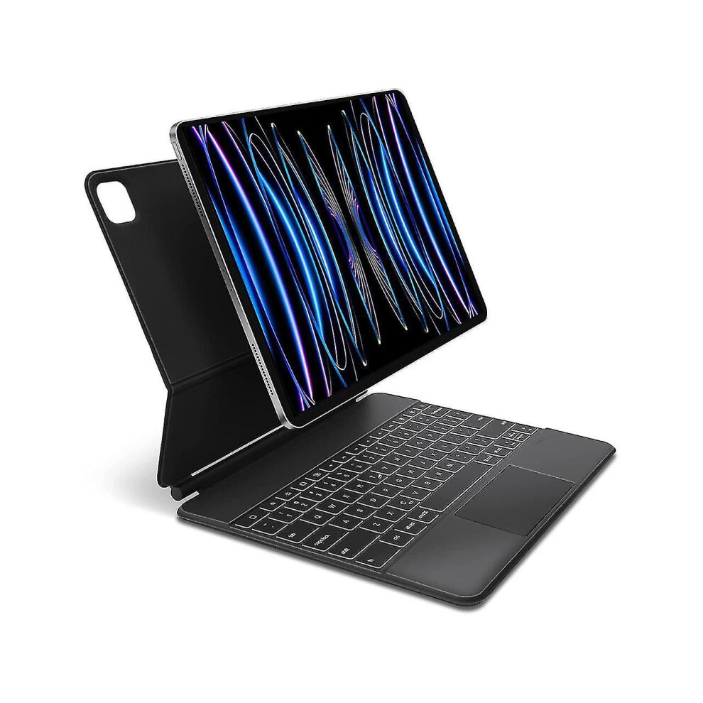 Magic Keyboard For Ipad Pro 12.9 2022 6Th Gen/2021 5Th Gen/2020 4Th Gen/2018 3Rd Gen Backlit Trackpad Keyboard Magnetic Smart Stand Cover 8795863634371