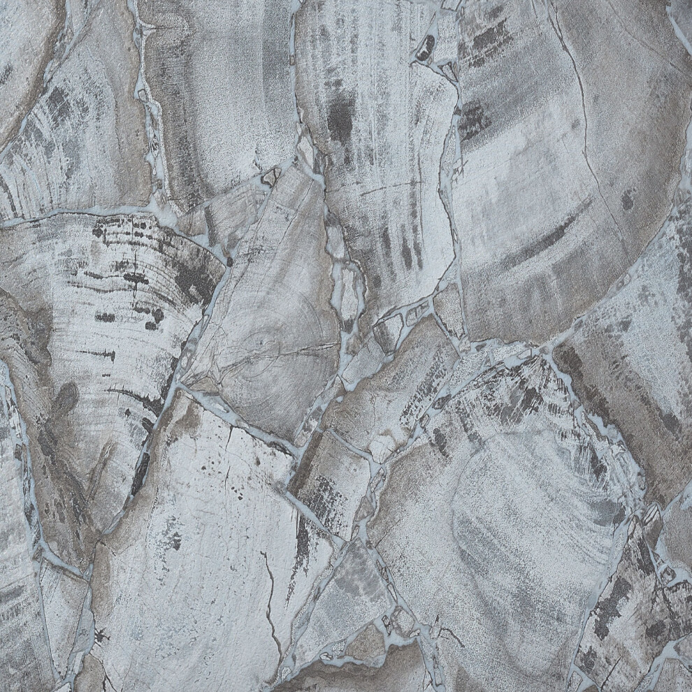 (Charcoal Marble, 50) Self Adhesive Vinyl Floor Tiles - Peel and Stick Floor Tiles, Durable Stick on Vinyl Flooring-image-OPC-PFWF6YF-NEW