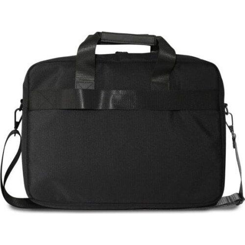 BMW BMW 16" Laptoptaske Sort Nylon Blå Stribet 2