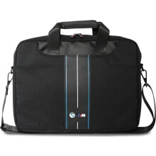 BMW Nylon Blue Stripe Bag for 16" Laptop Black - BMCB15COMPVSKL
