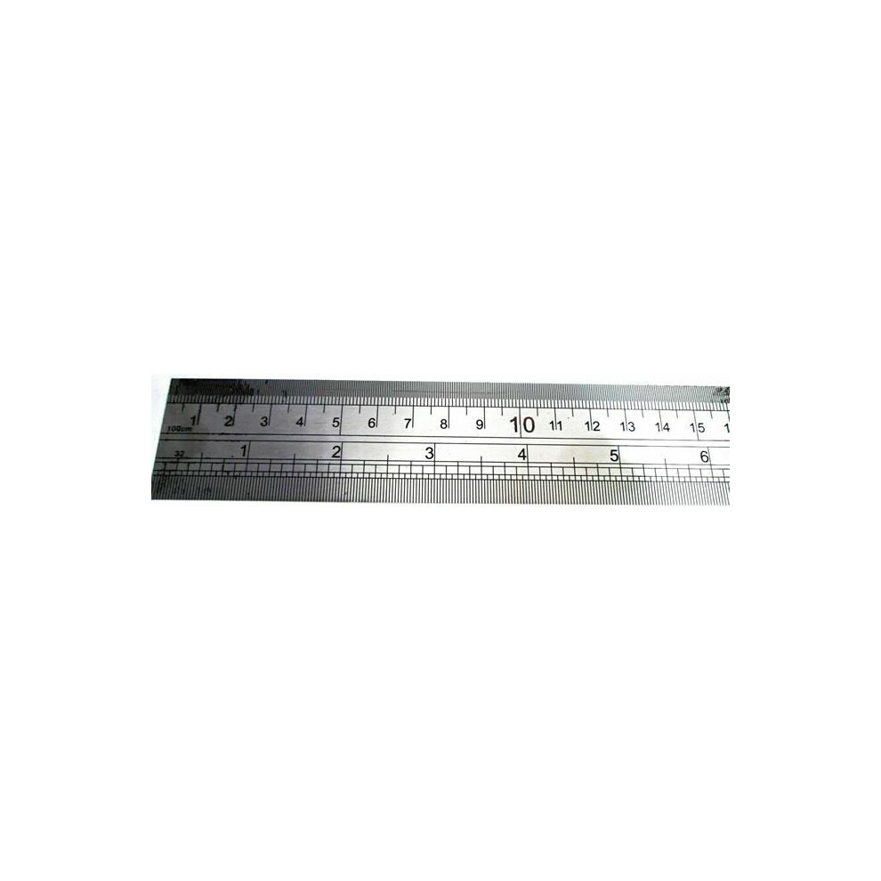 1 METRE RULER RANGE 100cm 1M One 40" Long Large Metal Measure School/Carpenter