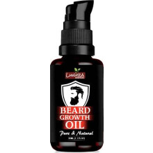 Luxura Sciences Huile de croissance de barbe 30 ML pour la croissance de la barbe et de la moustache avec extrait d'oignon.